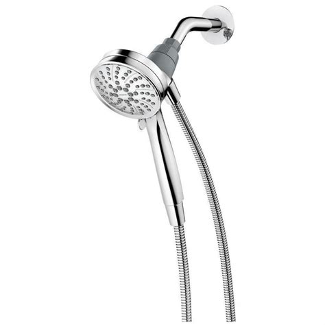 5 GPM max at 80 PSI. . Moen attract shower head